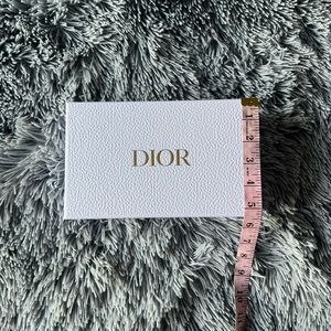 Dior Luxury White Textured Box size 5x9